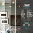 thumbnail image 7 of Luxrite Vintage E12 LED Bulb T6.5 3500K Natural White 500LM 5W=60W Dimmable LED Tube Bulb UL 6 Pack, 7 of 7