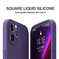 thumbnail image 4 of Funda de silicona líquida de lujo para teléfono, carcasa trasera a prueba de golpes para iPhone 11, 13, 12, 14, 15 Pro Max, 15 Plus, accesorios, 4 of 5