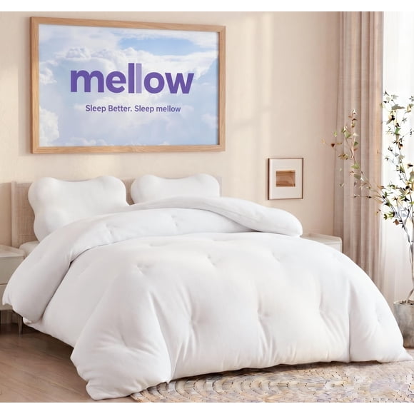 Acolchado Mellow Marshmellow Full/Queen de alternativa al plumón