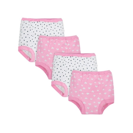 Reusable Training Pants, 4pk (Baby Girl or Toddler Girl)