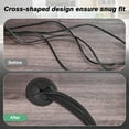 thumbnail image 4 of Uxcell 4-Pack Rubber Grommets for Wiring 25mm Desk Hole Grommet for Cables, 4 of 7