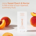thumbnail image 5 of Native Aluminum-Free Deodorant, Sweet Peach & Nectar, 2.65 oz, 5 of 11