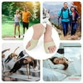 thumbnail image 4 of Big Toe Corrector, Black M (Fits 35-39) - Bunion Corrector with Adjustable Strap for Women & Men, Big Toe Straightener for Hallux Valgus, Foot Masks Easter Mother'S Day Imitation Leather, 4 of 9