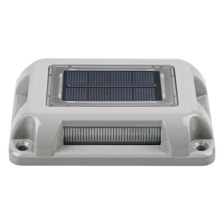 

Today Deal Solar Underground Light Stainless Steel Outdoor LED Underground Lights Dual Colour Temperature Switching Color Changing Waterproof Light Up Swimming Pool Acces
