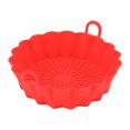 thumbnail image 4 of Revestimientos para freidora de aire de 7,5 pulgadas, grado alimenticio, evita que se pegue, freidora de aire reutilizable, olla de silicona para reemplazar el papel de revestimiento de pergamino, col, 4 of 14