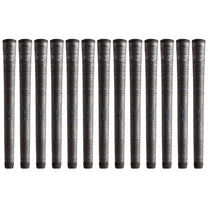 Set of 13 Winn Dri-Tac Lite Oversize Tacky Wrap Golf Grip, Dark Gray - 7DTL-DG