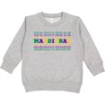 thumbnail image 2 of Inktastic Mardi Gras Mirror Words Toddler Sweatshirt, 2 of 4