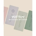 thumbnail image 5 of YOTTOY Yoga Mat, 72"x 24"x1/3" Extra Wide Non-Slip Exercise Fitness Yoga Mats,Eco-Friendly TPE Exercise Mats for Women Men Home Workout with Strap Bag, 5 of 9
