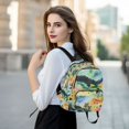 thumbnail image 6 of FORMRS Mini Backpack Purse for Women Travel Daypack Casual Shoulder Bag, Art Field, 6 of 7