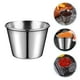 thumbnail image 5 of Tazas para salsa y aderezo de ensalada, recipientes pequeños para condimentos, de acero inoxidable, 4 Uds., 5 of 6