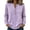 Purple -AJ11, variant on Dwellite Women Henley Long Sleeve Fall Sweaters Lightweight Business Casual Work Button Pullover Sweater Tops Soft 2026 Spring Winter Gray M