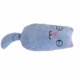 thumbnail image 5 of Juguete de peluche suave con cola bonita para Gato, juguetes interactivos de menta resistentes a mordeduras (azul), 5 of 5