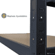 thumbnail image 3 of Estante Anaquel Organizador 4 Niveles Stock & Lock Color Negro  Mueble Organizador Estante Multiusos, 3 of 8