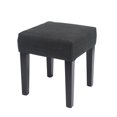 thumbnail image 4 of CorLiving Antonio Dark Grey Fabric 16" Square Bench, 4 of 6