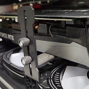 ZPAQI Metal GPU Support Bracket for Computer Case, Improve Cooling Efficiency