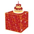 thumbnail image 1 of CSChome Cash Raffle Gift Box Christmas Money Gift Box: DIY Assembly Cash Holder with Vibrant Color for Creative Holiday Gifting, 1 of 7