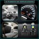 thumbnail image 4 of 40 Pieces T5 T10 LED Bulbs Dash Lights with Twist Socket Instrument Dashboard Light LED Bulbs for I, 4 of 5