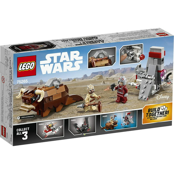LEGO Star Wars: A New Hope T-16 Skyhopper vs Bantha 75265 Collectible Toy Building for Kids (198 Pieces) - Walmart.com