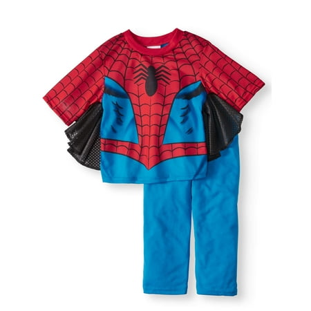 Spider-Man Short Sleeve Costume Play Pajamas, 2-piece Set (Toddler