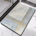 thumbnail image 2 of Modern Abstract Gray Area Rug 20x32 inch: Soft, Non-Slip, Washable - Upgrade Your Bathroom, Living Room, Bedroom, Dining Room, or Nursery Decor with This Indoor Throw Carpet, 2 of 5