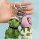 thumbnail image 5 of Qarigey Llavero de felpa con tortuga, accesorio elegante y único para casco diario, llavero de tortuga Ropa, zapatos y accesorios Miscelánea Serpiente, 5 of 6