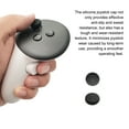 thumbnail image 4 of Quest 3 VR Headset All-in-One Protection Kit: Medical-Grade Silicone Breathable Mask with Heat-Pressed Oil-Resistant Filter, Anti-Scratch Lens Cover & 2 Non-Slip Sweatproof Joystick Caps - Black,, 4 of 5