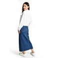 thumbnail image 3 of Blusa con jareta ajustable Roman Fashion /Juvenil, 1838 (Blanco) blanco CH, 3 of 5