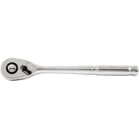 

Paramount 1/2 Drive Pear Head Quick-Release Ratchet Chrome Finish 10 OAL 60 Gear Teeth