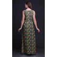thumbnail image 2 of Bimba Floral Women Round Neck Printed Evening PartyÂ&nbsp;DressÂ&nbsp;Sleeveless Gown-Large, 2 of 5