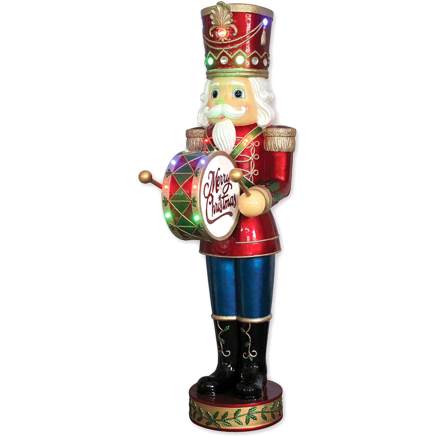 Fraser Hill Farm Indoor/Outdoor Oversized Christmas Decor, 5Ft