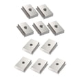 thumbnail image 3 of 5 Pcs M8 T-track Slider Aluminum Alloy T Slot Nut for Woodworking Tool Silver, 3 of 6