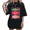 Black, variant on White Women's Soft Pastel Coastal Leopard Reef Fish Graphic Short Sleeve T-Shirt Tops