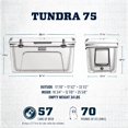thumbnail image 2 of YETI Tundra 75 Cooler, 2 of 8