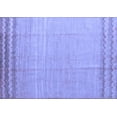 thumbnail image 1 of Ahgly Company Machine Washable Indoor Rectangle Solid Blue Modern Area Rugs, 8' x 12', 1 of 4