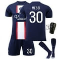 thumbnail image 1 of 2223 Paris Saint-Germain Messi Jersey Home No. 10 Neymar Mbappé No. 7 PSG Camiseta de fútbol para niños, 1 of 3