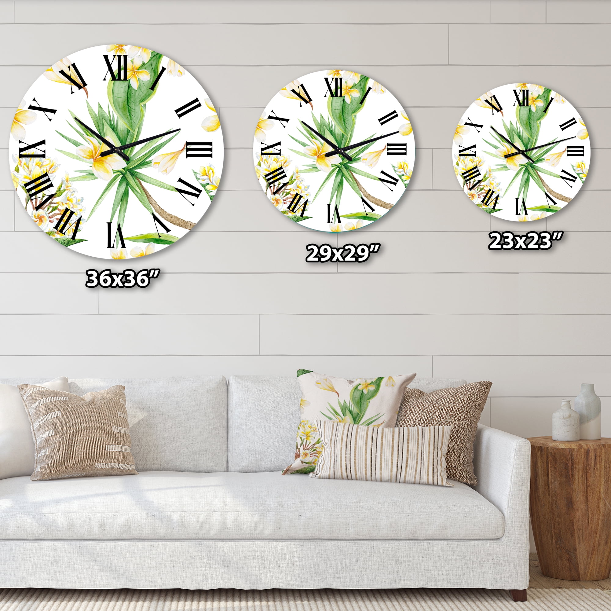 Designart 1 in Quartz Modern/Contemporary Wall Clock