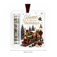 thumbnail image 3 of Christmas Cash Gift Holder Ornament, Clear Christmas Money Holders For Cash,Funny Holiday Xmas Tree Hanging Ornaments Decor(1Pcs,Vintage Christmas Train Scene), 3 of 8