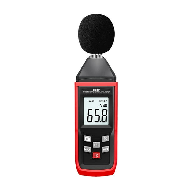 Medidor de Sonido Sunnimix Monitor de Decibelios Sonómetro