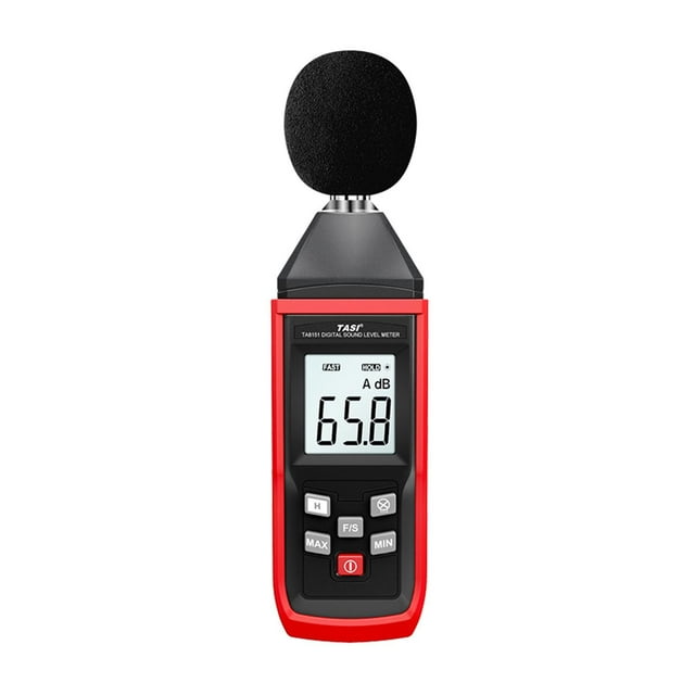Medidor de nivel de sonido portátil, monitor de decibelios, medidor de medición de ruido de sonido digital, herramienta de prueba Zulema Sonómetro