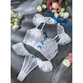 thumbnail image 6 of Lily Grace Lingerie Set (White, S), 6 of 7