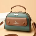 thumbnail image 3 of Bolso de mano de piel sintética suave de la marca GEEK, bolso bandolera de lujo de gran capacidad para mujer, bolso bandolera informal de moda para mujer., 3 of 5
