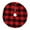 Black, variant on LYCAQL Tree Skirt 15 Inch Black Red Tree Skirt Buffalo Plaid Christmas Decor Christmas Tree Skirt Buffalo Check Tree Skirt for Xmas Holiday Tree