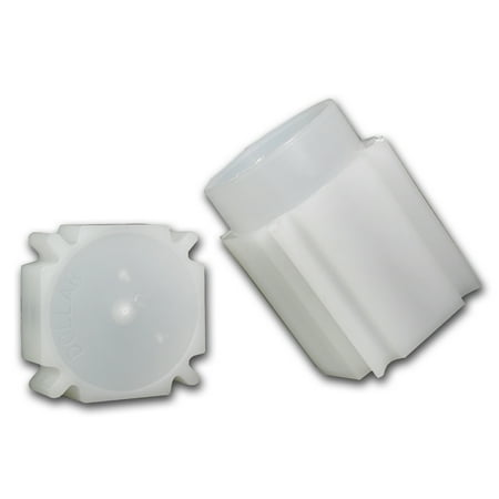 38 mm Large Dollar Size Square Coin Tube