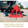 thumbnail image 3 of Generic Emergency Folding Reflective Triangle Roadside Safety Triangle Refl, 3 of 6
