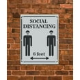 thumbnail image 2 of Social Distancing Stencil, 2 of 2