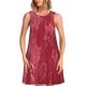thumbnail image 1 of Balery Abstract Red Marble Vestidos de verano para mujer con estampado: vestido holgado sin mangas, vestido playero informal y cómodo para días calurosos., 1 of 7