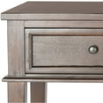 thumbnail image 4 of SAFAVIEH Manelin Rustic Console with 3 Storage Drawers, Sepia, 4 of 5