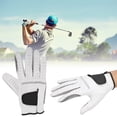 thumbnail image 1 of Golf Gloves, Breathable Golf Protective Gloves with AntiSlip Granules for Men's Right Hand, Hook and Loop Design, 1 of 7
