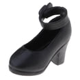 thumbnail image 1 of Par de Zapatos de moda para muñeca 1/6 Liccia perfke negro, 1 of 9