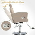 KIGOTY Barber Chair Reclining Salon Chair for Salonsfor Hair